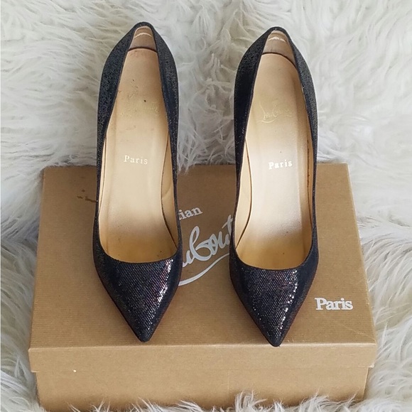 Christian Louboutin Pigalle Spotlight Sz 39.5 - Picture 9 of 10